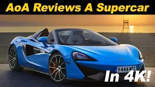 2018 McLaren 570S Spider First Drive Review - In 4K UHD!