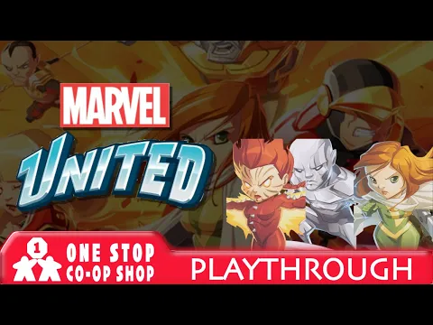 Marvel United | Phoenix Five with Hope, Phoenix, Silver Surfer | One Stop Co-op Shop Streamed