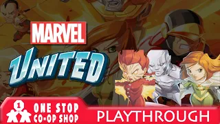 Marvel United | Phoenix Five with Hope, Phoenix, Silver Surfer | One Stop Co-op Shop Streamed