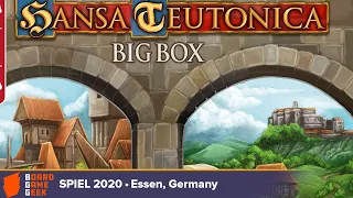 Hansa Teutonica: Big Box — game preview at SPIEL.digital 2020