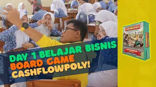 Seru! Day 1: Belajar Wirausaha & Keuangan dengan Board Game Cashflowpoly di SMP Giki 2 Surabaya