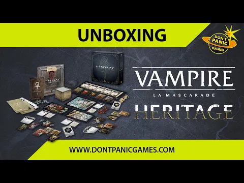 [UNBOXING] 🩸VAMPIRE LA MASCARADE HERITAGE🩸