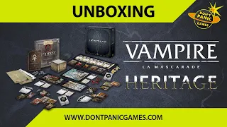 [UNBOXING] 🩸VAMPIRE LA MASCARADE HERITAGE🩸