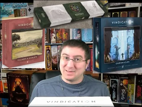Vindication Board Game Expansions Unboxing