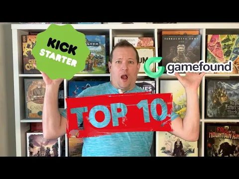 Top 10 Kickstarter Games I Played in 2022 coming out in 2023 - Boardgame Brody