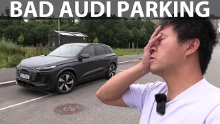 Audi Q6 e-tron autoparking test