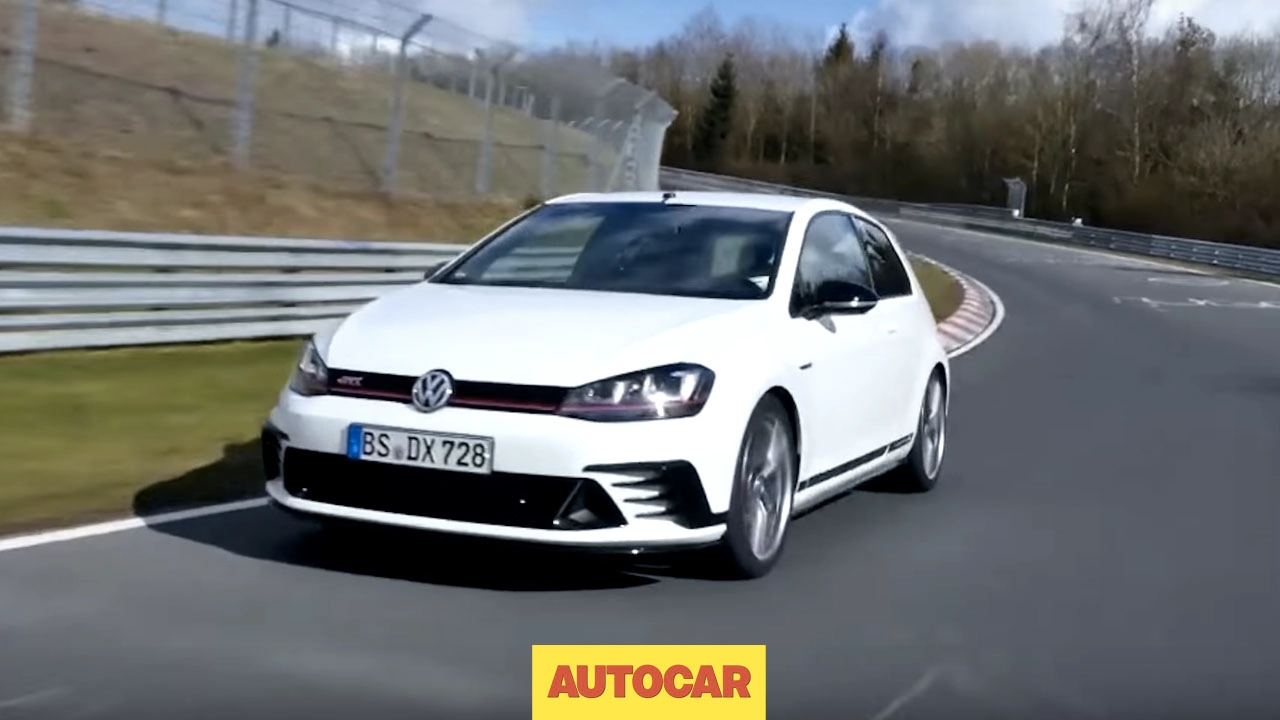 Driven! Volkswagen Golf GTI Clubsport S at the Nürburgring | First Drive | Autocar