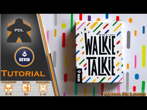 Walkie Talkie - cambio y fuera | Tutorial | Devir | Partida de Locos