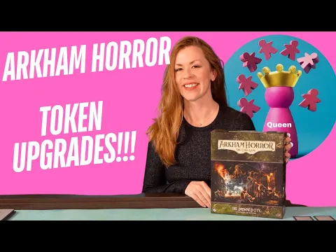 Arkham Horror LCG boardgame token upgrades