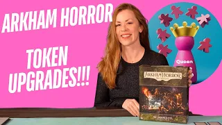 Arkham Horror LCG boardgame token upgrades