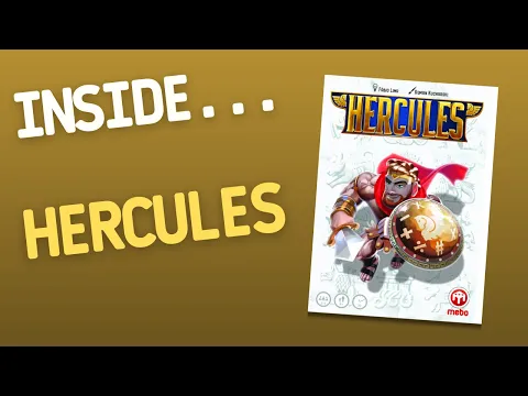 Unboxing Hercules Board Game (4K60fps)