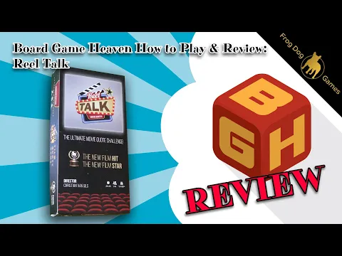 Board Game Heaven How To Play & Review 264: Reel Talk (Frog Dog Games)