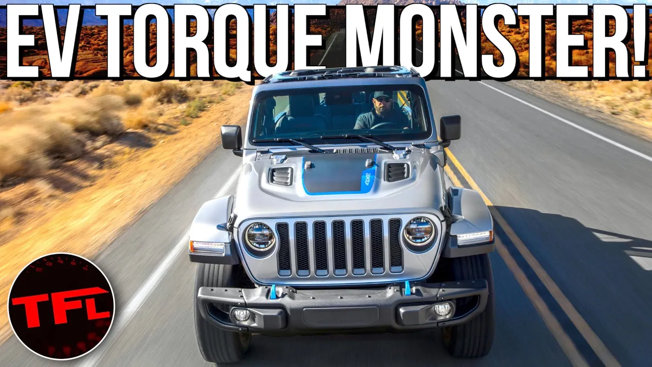 Breaking News Surprise: The 2021 Jeep Wrangler 4xe Plug-In Has A Lot More POWER Than The Bronco!