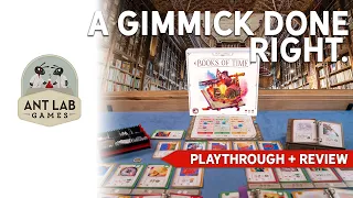 Books of Time Board Game | 2 Player Playthrough | Review