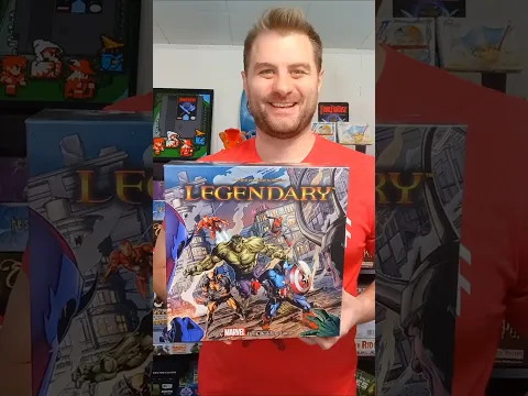 Marvel Legendary Deck Building Game 60 Second Review #shorts