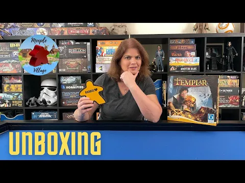 Templar Board Game Unboxing