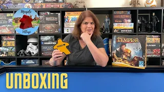 Templar Board Game Unboxing