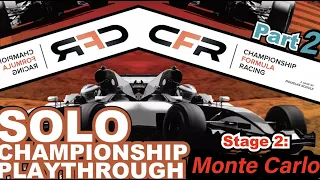 CFR Championship STAGE 2 [Monte Carlo] - SOLO with 5 AI's [Part 2/2]