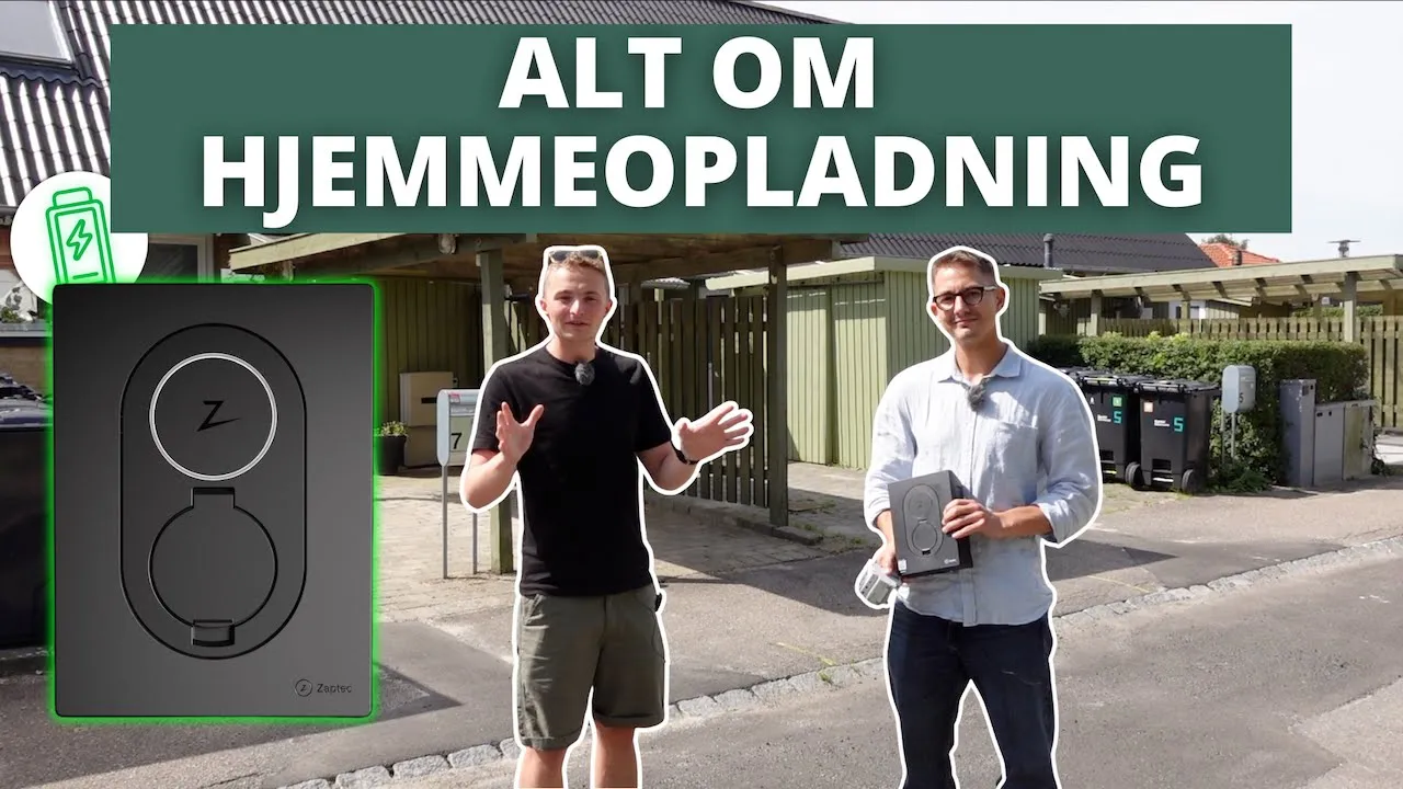 Så NEMT er det at få opsat en ladeboks derhjemme... (Reklame for Greenbow)