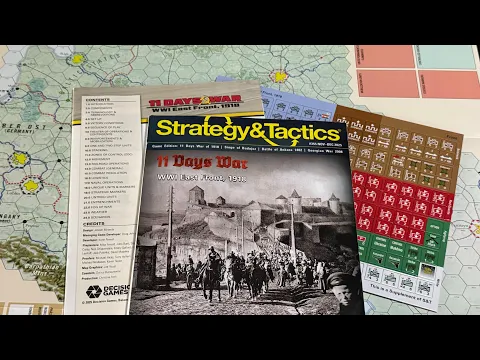 11 Days War: WWI East Front, 1918 (S&T #355) - Unpack + Page Turn + Brief Overview