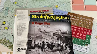 11 Days War: WWI East Front, 1918 (S&T #355) - Unpack + Page Turn + Brief Overview