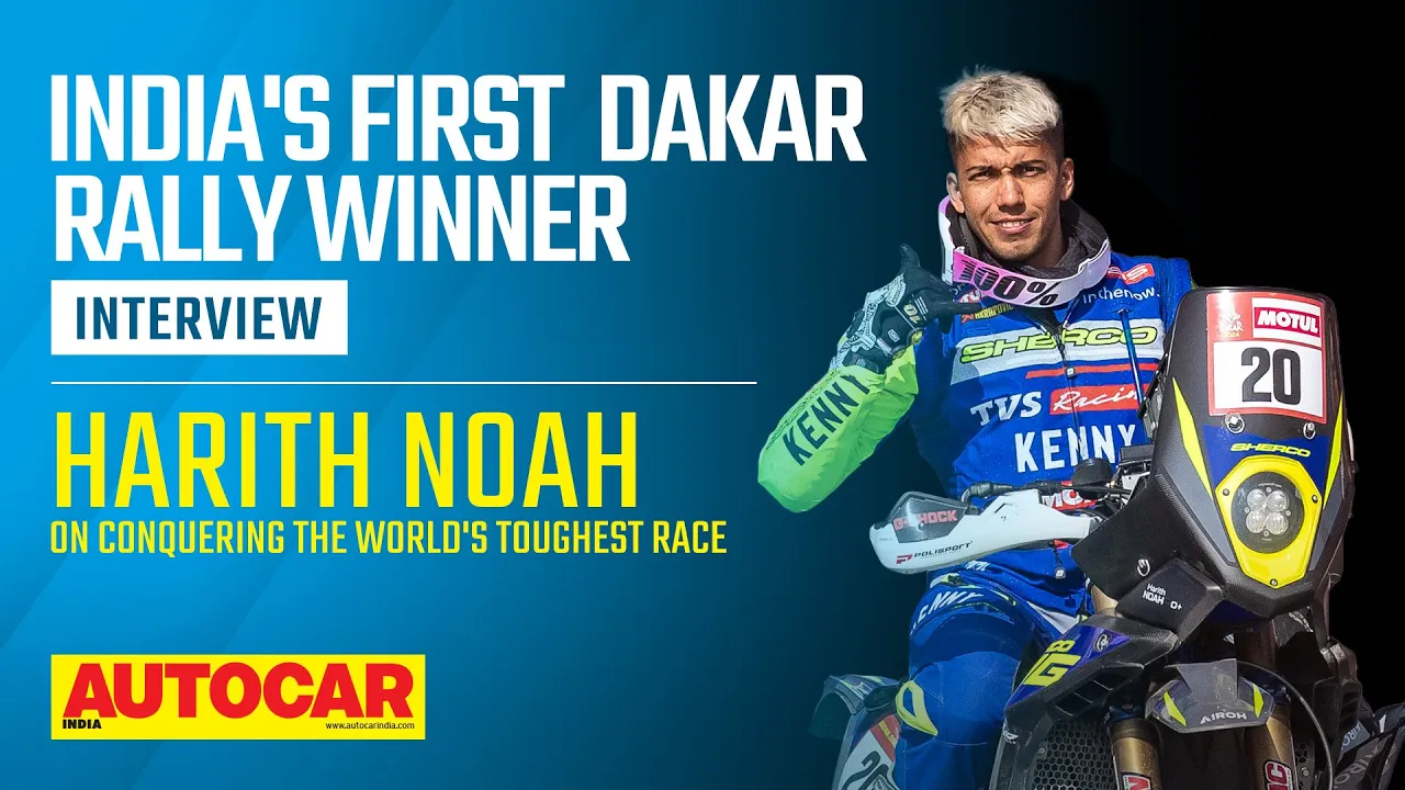 Harith Noah on winning Dakar 2024, how PlayStation helped him prepare & more @autocarindia1