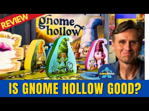 Gnome Hollow Review 2025 | The BEST Tile-Laying Game with Magnets?!