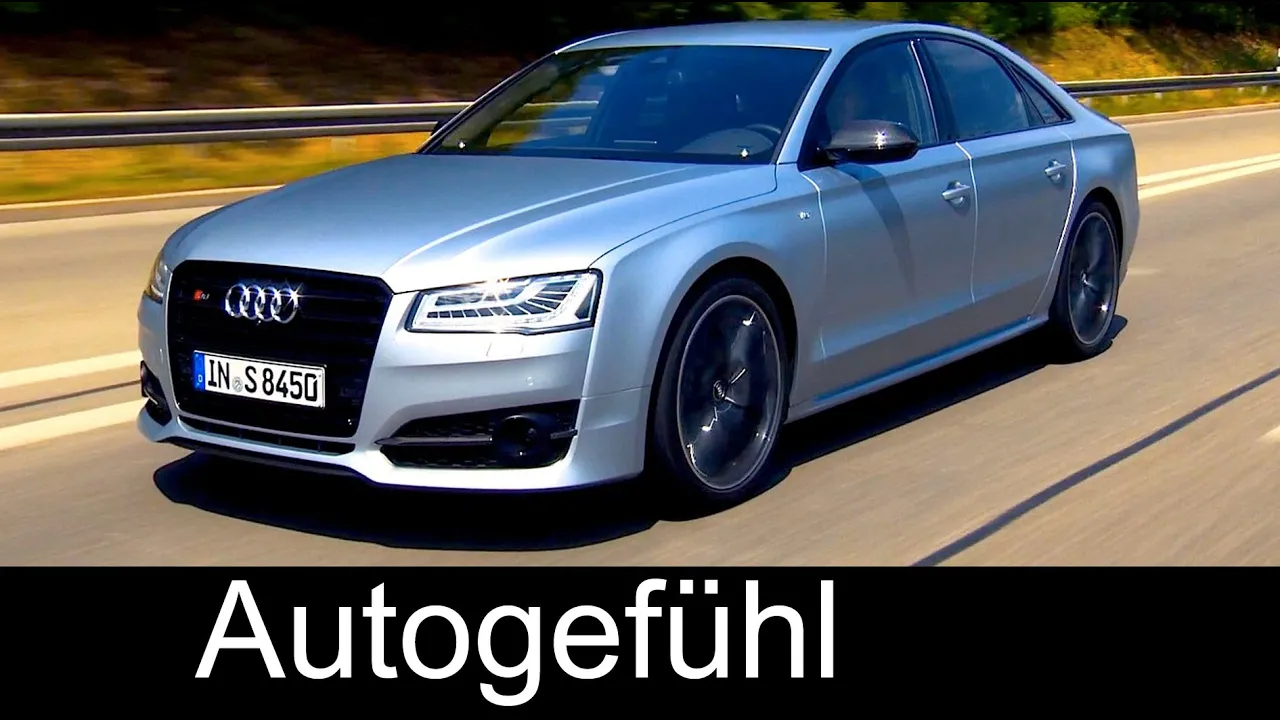 New Audi S8 plus 4.0 TFSI 605 hp Preview Exterior Interior Driving impression - Autogefühl