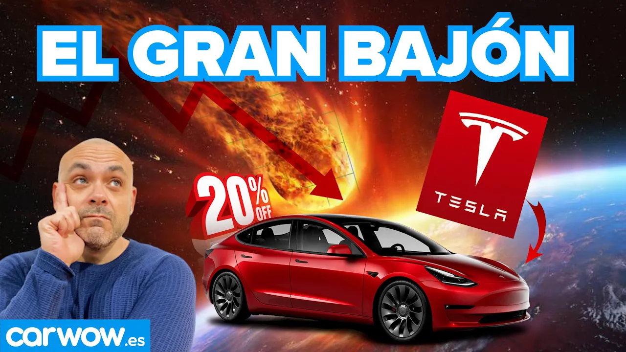 BATE RÉCORDS, REBAJÓN de PRECIOS y SE HUNDE EN BOLSA: ¿QUÉ PASA CON TESLA?