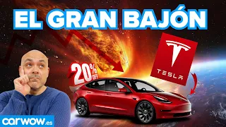 BATE RÉCORDS, REBAJÓN de PRECIOS y SE HUNDE EN BOLSA: ¿QUÉ PASA CON TESLA?