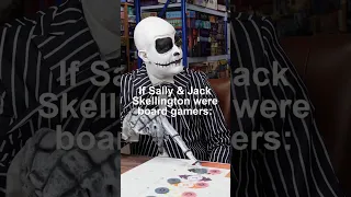 Is it the end for Jack and Sally Skellington? #FogOfLove 😆😍 If Jack and Sally were board gamers...