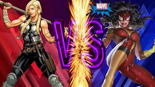 The Spider (Woman) Wears Prada: Marvel Champions Gameplay Valkyrie vs Spider Woman