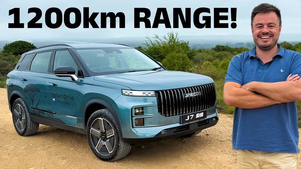 2025 Jaecoo J7 SHS plug-in hybrid review: 1200km range!!