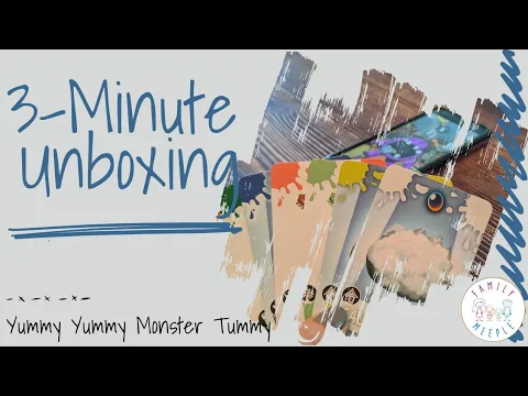 3-Minute Unboxing - Yummy Yummy Monster Tummy