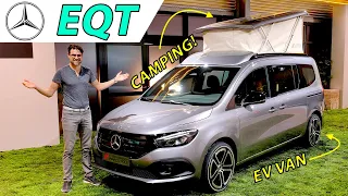 New Benz EV! Mercedes EQT Premiere REVIEW with Marco Polo camping and Brabus inside 😉