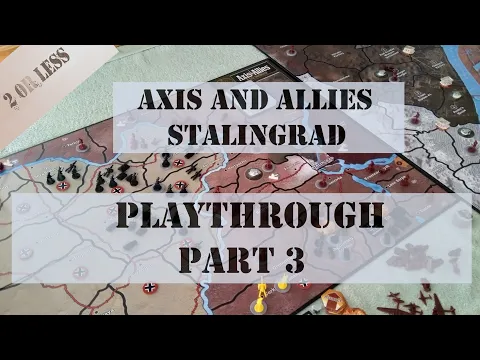 Axis and Allies Stalingrad Playthrough Part 3