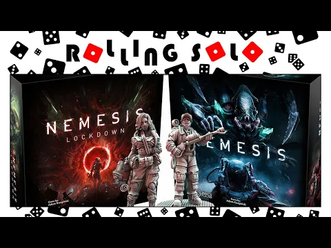 Nemesis Lockdown | Kickstarter Preview | Solo Mode Gameplay