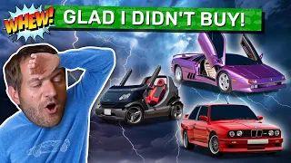 5 Cars I'm Glad I Didn't Buy