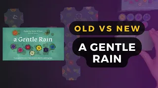 Comparing the old and new A Gentle Rain board game (livestream replay) | DaniCha