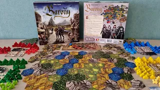 Barony - Kutu Oyunu Açılımı Falan - ASMR Board Game Unboxing