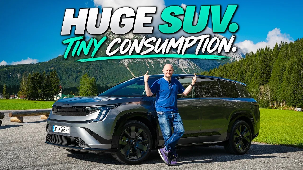 The 7-Seat EV That Shouldn't Be This Efficient! | Škoda Peaq Review