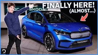 2025 Skoda Enyaq Coupe Walk-around | Drive.com.au