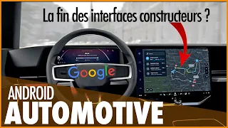 Android Automotive 😲 Une REVOLUTION dans nos VOITURES ? (Tout le monde va y passer...)