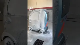 Just taking my mobility scooter to the garage...😂 #funny #vehicles #garage