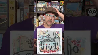 Concrete Canvas: A Unique Graffiti Game #boardgames #graffiti #tabletop #spraypaint #gamenight