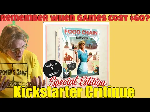 Food Chain Magnate: Special Edition - Kickstarter Critique Review