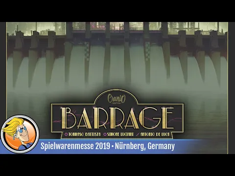 Barrage — game overview at Spielwarenmesse 2019