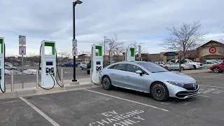 Livestream: Mercedes EQS 450+ Range Testing
