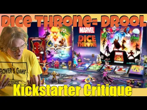 Dice Throne | X-Men • Marvel Missions Co-op • Deadpool - Kickstarter Critique Review