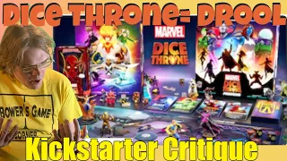 Dice Throne | X-Men • Marvel Missions Co-op • Deadpool - Kickstarter Critique Review